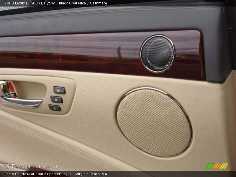 Black Opal Mica / Cashmere 2008 Lexus LS 600h L Hybrid