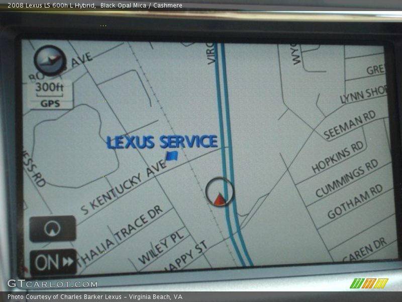 Black Opal Mica / Cashmere 2008 Lexus LS 600h L Hybrid