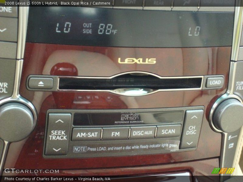 Black Opal Mica / Cashmere 2008 Lexus LS 600h L Hybrid