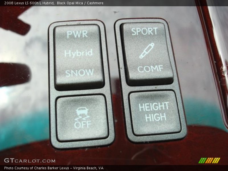Black Opal Mica / Cashmere 2008 Lexus LS 600h L Hybrid