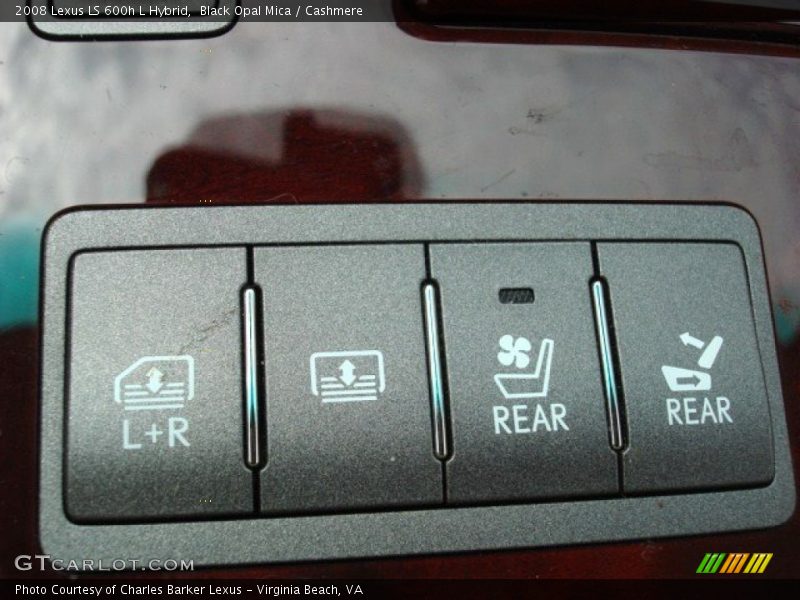 Black Opal Mica / Cashmere 2008 Lexus LS 600h L Hybrid