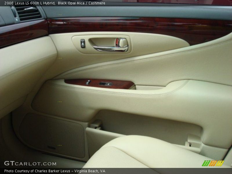 Black Opal Mica / Cashmere 2008 Lexus LS 600h L Hybrid