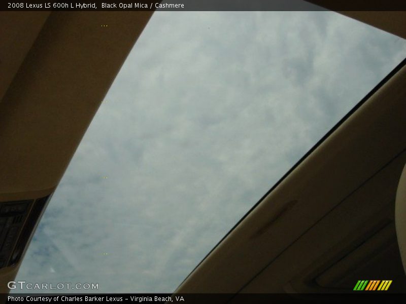 Black Opal Mica / Cashmere 2008 Lexus LS 600h L Hybrid