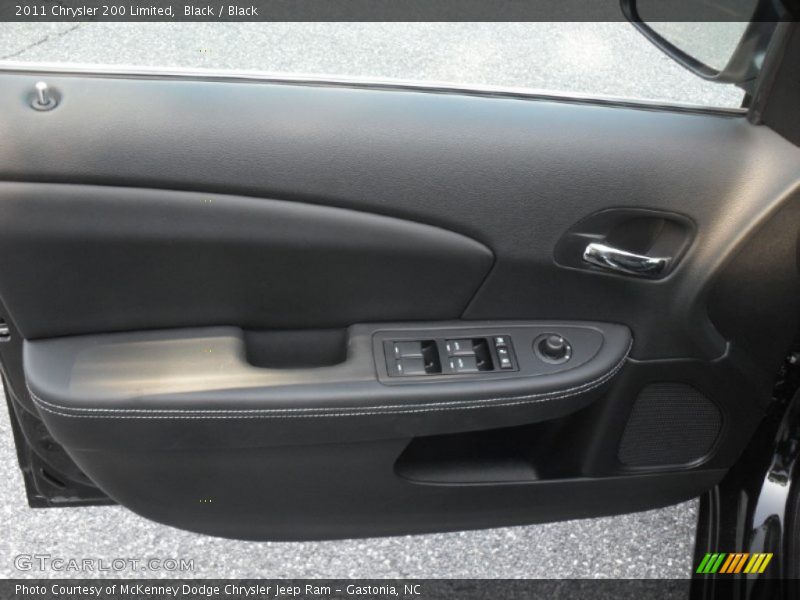 Black / Black 2011 Chrysler 200 Limited
