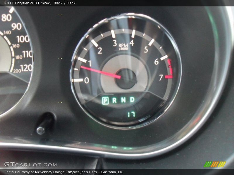 Black / Black 2011 Chrysler 200 Limited
