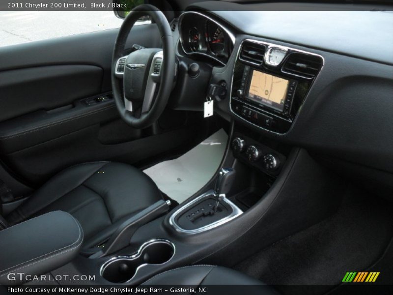 Black / Black 2011 Chrysler 200 Limited