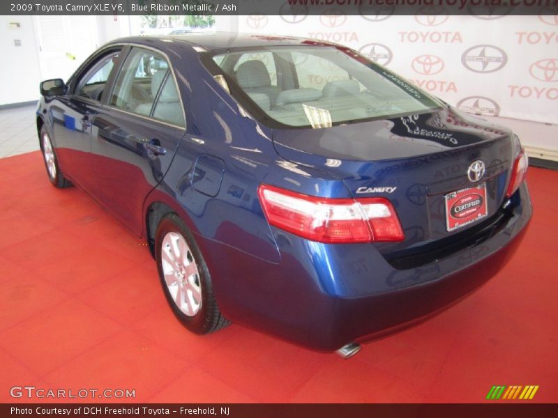 Blue Ribbon Metallic / Ash 2009 Toyota Camry XLE V6