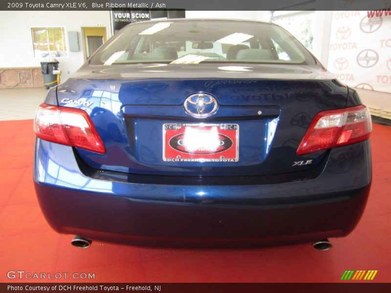 Blue Ribbon Metallic / Ash 2009 Toyota Camry XLE V6