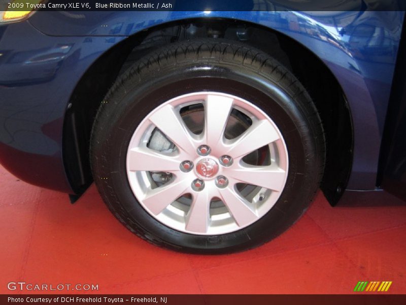 Blue Ribbon Metallic / Ash 2009 Toyota Camry XLE V6