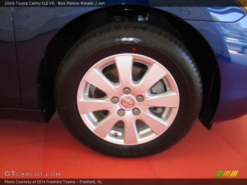 Blue Ribbon Metallic / Ash 2009 Toyota Camry XLE V6