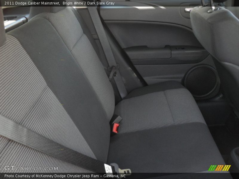Bright White / Dark Slate Gray 2011 Dodge Caliber Mainstreet