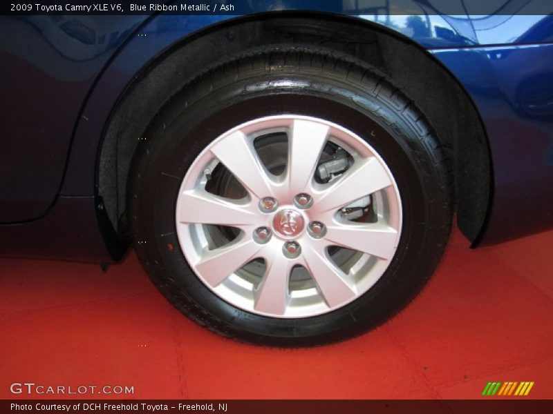 Blue Ribbon Metallic / Ash 2009 Toyota Camry XLE V6