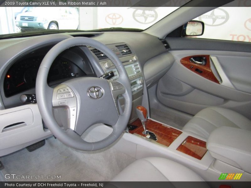 Blue Ribbon Metallic / Ash 2009 Toyota Camry XLE V6