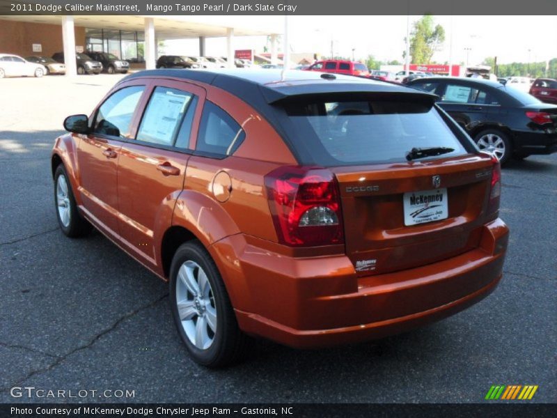 Mango Tango Pearl / Dark Slate Gray 2011 Dodge Caliber Mainstreet