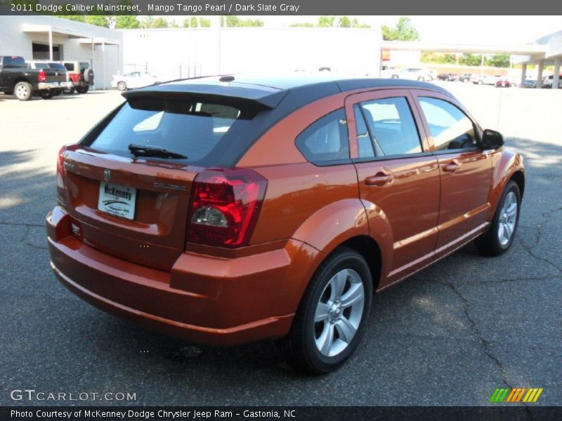 Mango Tango Pearl / Dark Slate Gray 2011 Dodge Caliber Mainstreet
