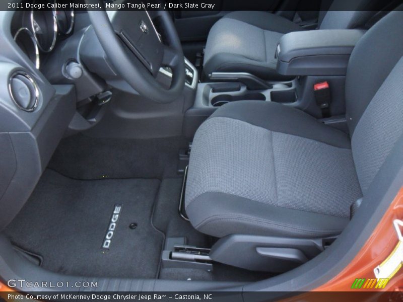 Mango Tango Pearl / Dark Slate Gray 2011 Dodge Caliber Mainstreet
