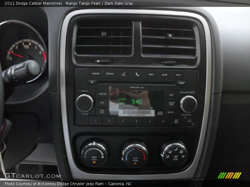 Mango Tango Pearl / Dark Slate Gray 2011 Dodge Caliber Mainstreet