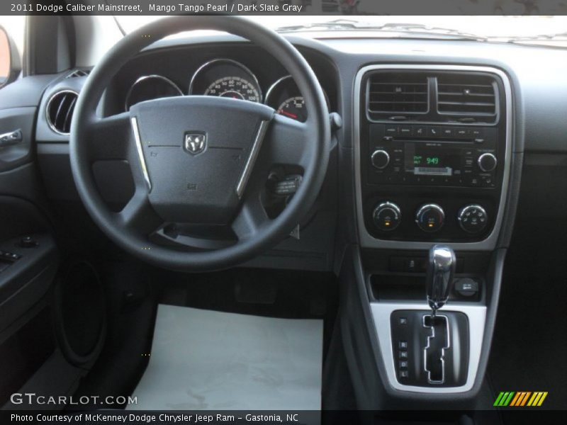 Mango Tango Pearl / Dark Slate Gray 2011 Dodge Caliber Mainstreet