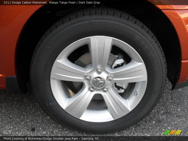 Mango Tango Pearl / Dark Slate Gray 2011 Dodge Caliber Mainstreet