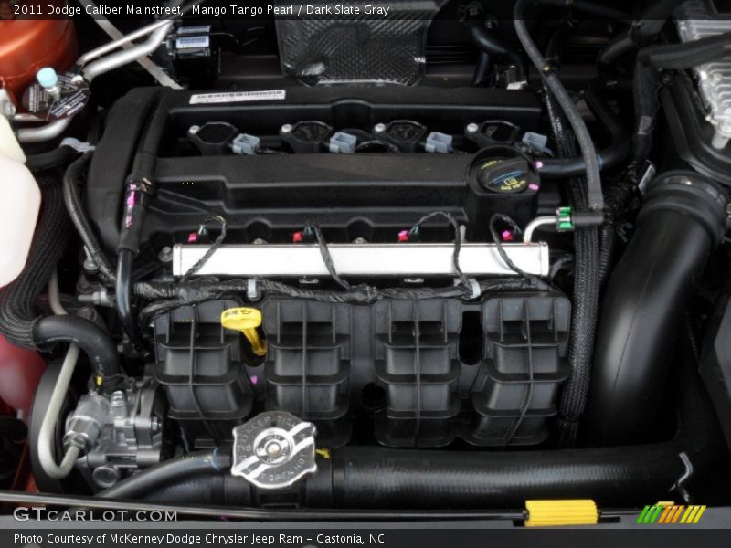Mango Tango Pearl / Dark Slate Gray 2011 Dodge Caliber Mainstreet