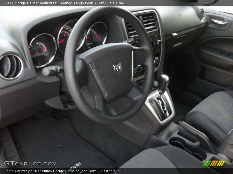 Mango Tango Pearl / Dark Slate Gray 2011 Dodge Caliber Mainstreet