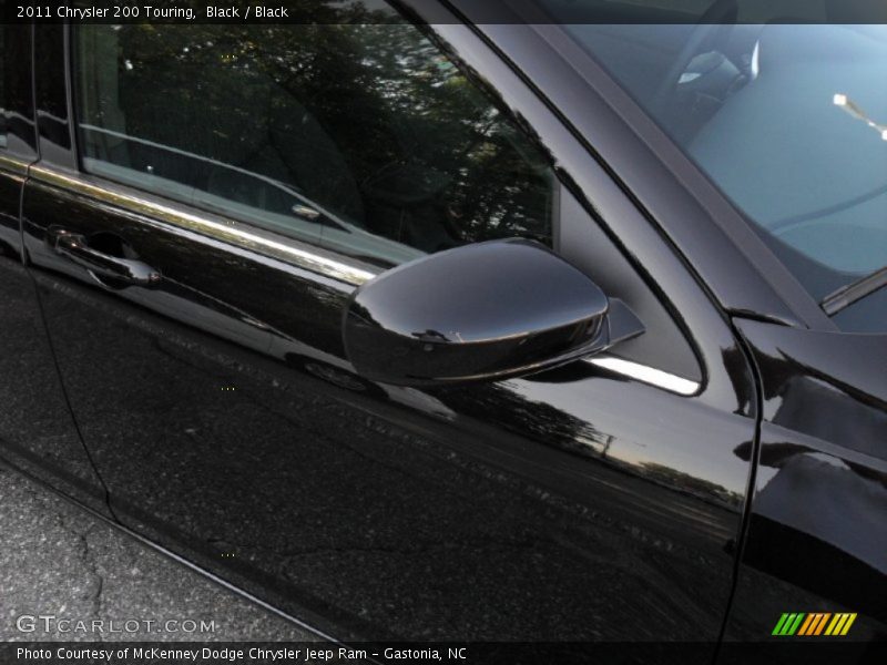 Black / Black 2011 Chrysler 200 Touring