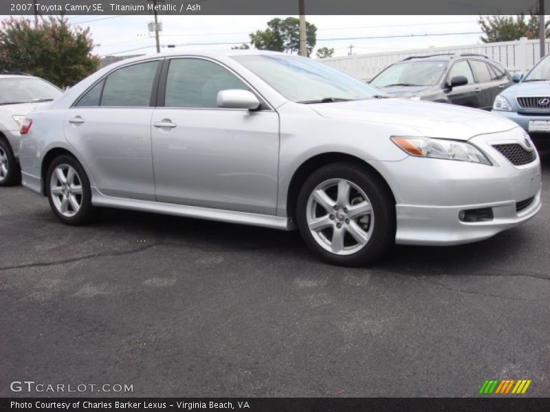 Titanium Metallic / Ash 2007 Toyota Camry SE