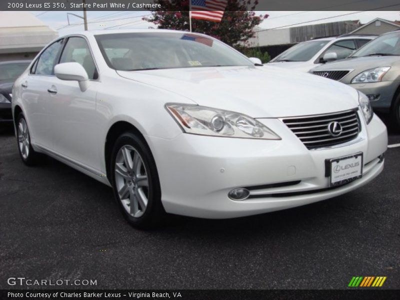 Starfire Pearl White / Cashmere 2009 Lexus ES 350