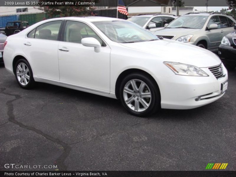 Starfire Pearl White / Cashmere 2009 Lexus ES 350