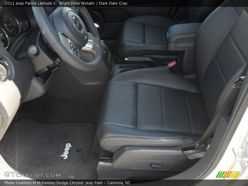 Bright Silver Metallic / Dark Slate Gray 2011 Jeep Patriot Latitude X