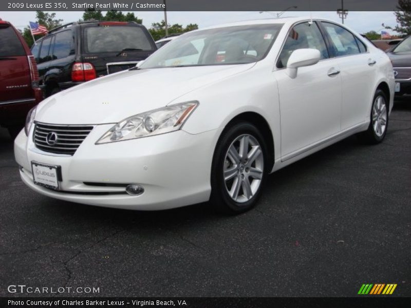 Starfire Pearl White / Cashmere 2009 Lexus ES 350