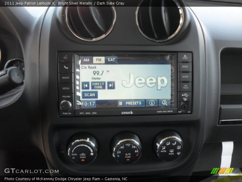 Bright Silver Metallic / Dark Slate Gray 2011 Jeep Patriot Latitude X