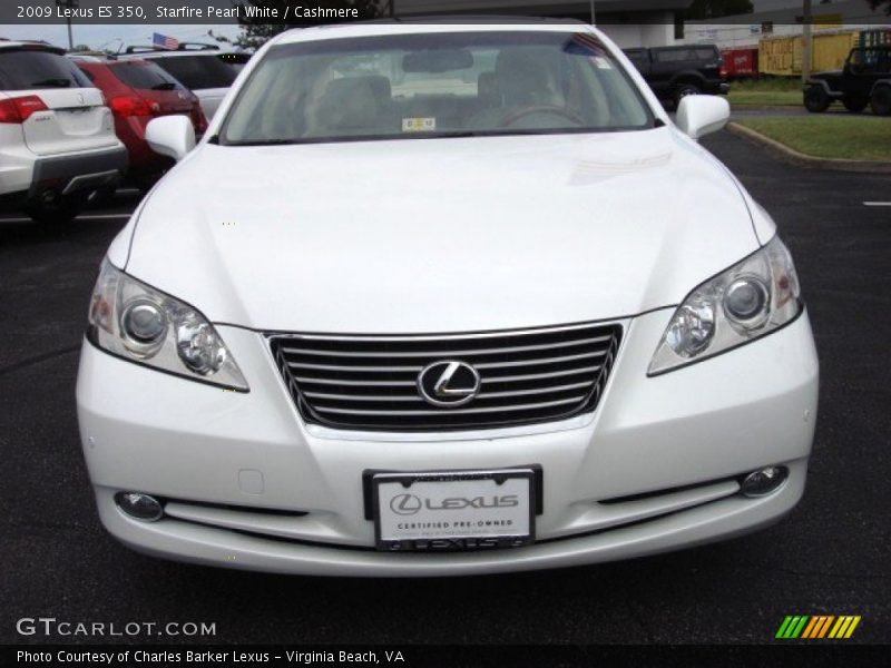 Starfire Pearl White / Cashmere 2009 Lexus ES 350