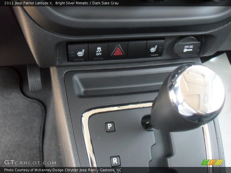 Bright Silver Metallic / Dark Slate Gray 2011 Jeep Patriot Latitude X