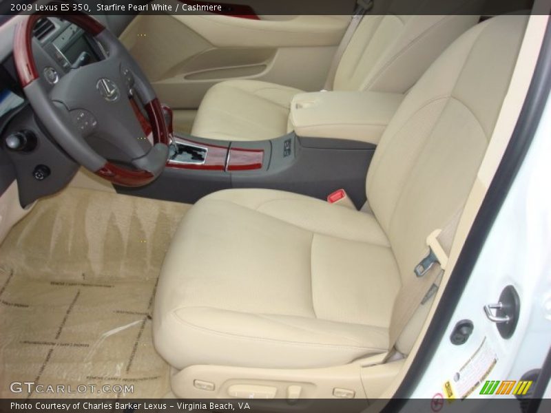 Starfire Pearl White / Cashmere 2009 Lexus ES 350