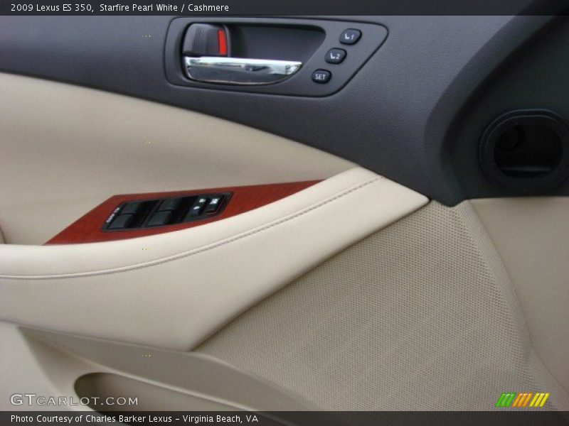 Starfire Pearl White / Cashmere 2009 Lexus ES 350