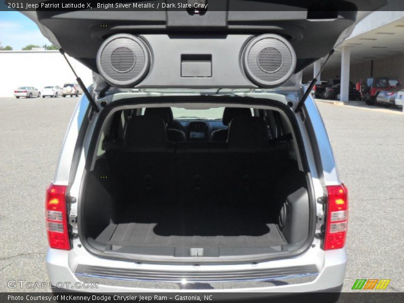 Bright Silver Metallic / Dark Slate Gray 2011 Jeep Patriot Latitude X