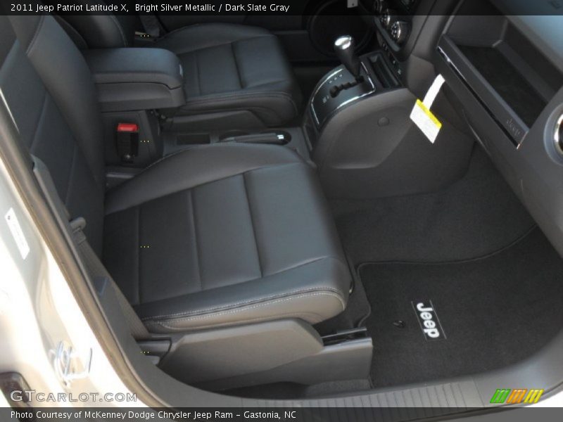 Bright Silver Metallic / Dark Slate Gray 2011 Jeep Patriot Latitude X