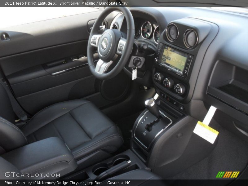 Bright Silver Metallic / Dark Slate Gray 2011 Jeep Patriot Latitude X