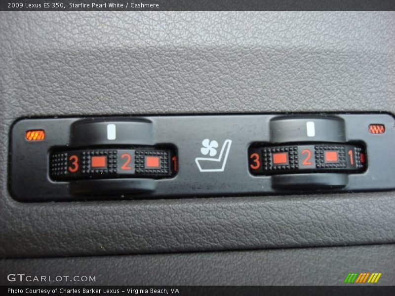 Starfire Pearl White / Cashmere 2009 Lexus ES 350