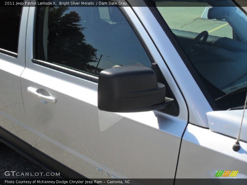 Bright Silver Metallic / Dark Slate Gray 2011 Jeep Patriot Latitude X