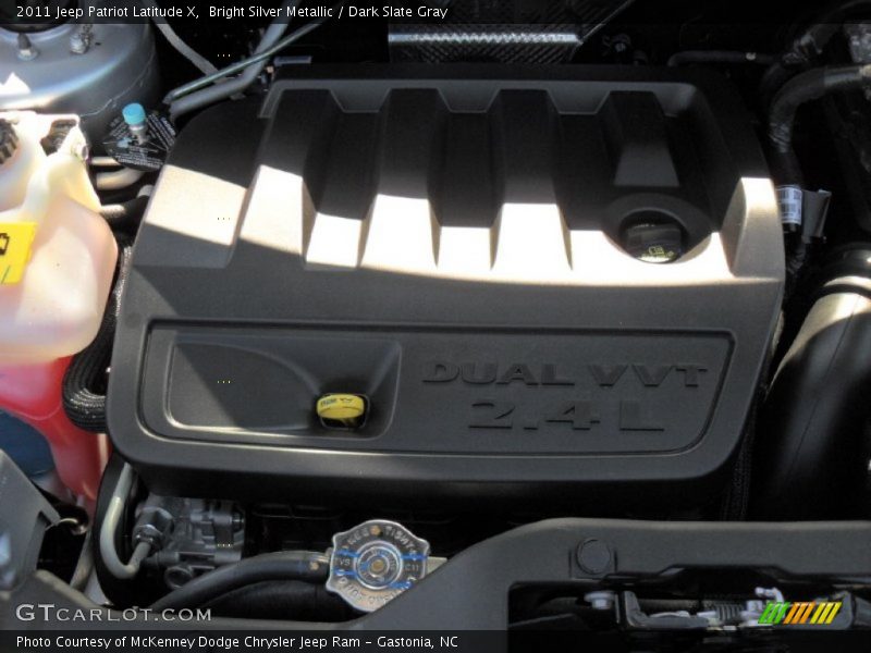 Bright Silver Metallic / Dark Slate Gray 2011 Jeep Patriot Latitude X