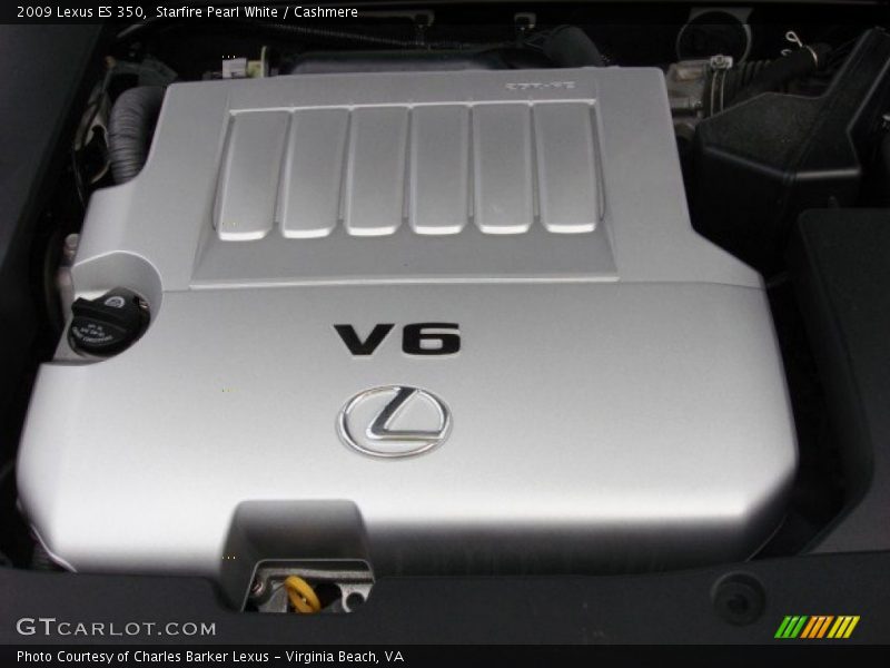 Starfire Pearl White / Cashmere 2009 Lexus ES 350