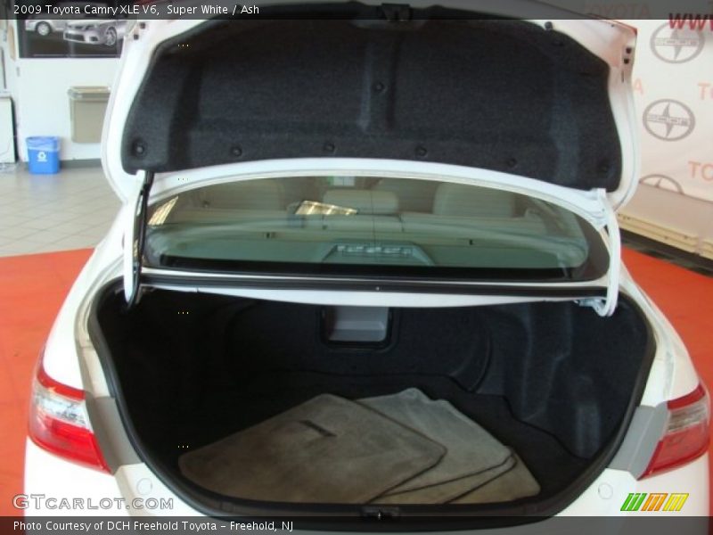 Super White / Ash 2009 Toyota Camry XLE V6