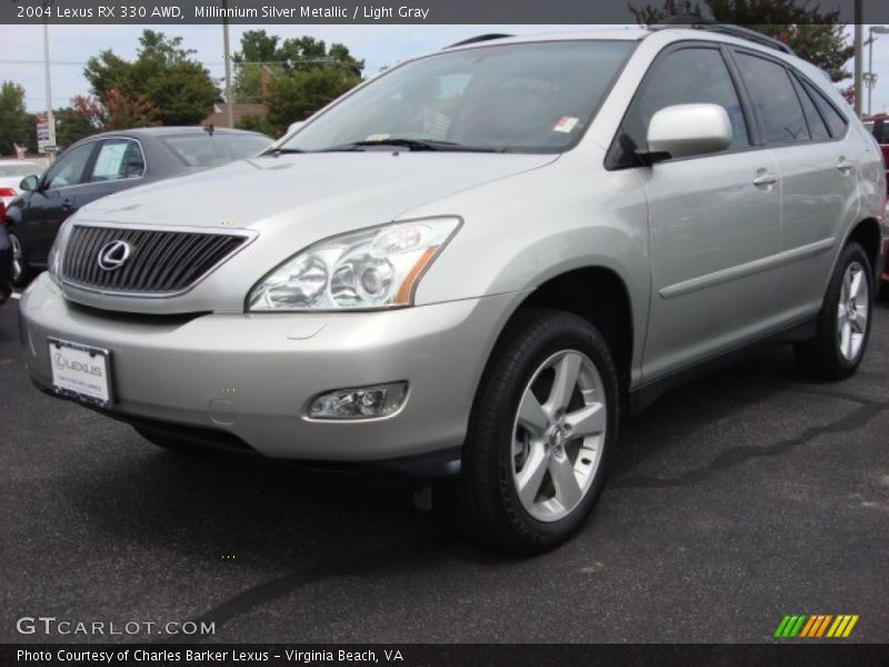 Millinnium Silver Metallic / Light Gray 2004 Lexus RX 330 AWD