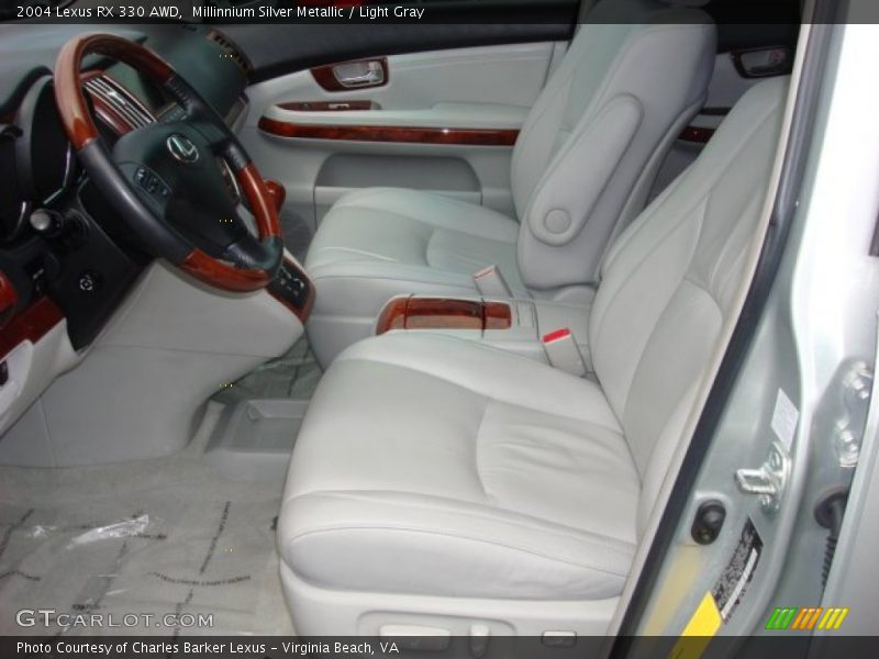 Millinnium Silver Metallic / Light Gray 2004 Lexus RX 330 AWD