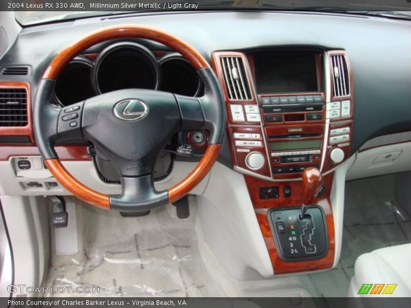 Millinnium Silver Metallic / Light Gray 2004 Lexus RX 330 AWD