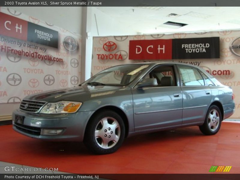 Silver Spruce Metallic / Taupe 2003 Toyota Avalon XLS