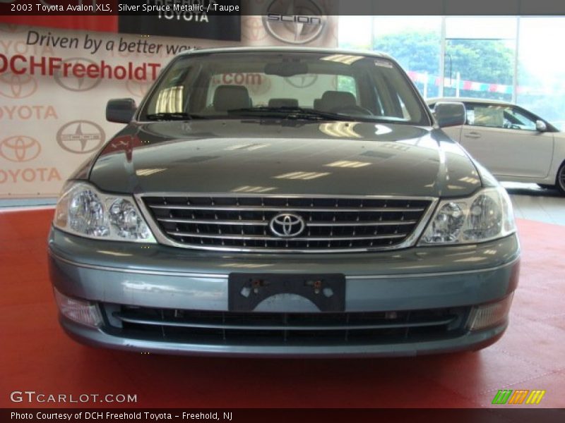 Silver Spruce Metallic / Taupe 2003 Toyota Avalon XLS