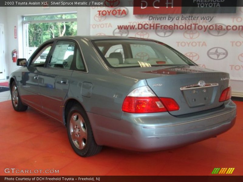 Silver Spruce Metallic / Taupe 2003 Toyota Avalon XLS